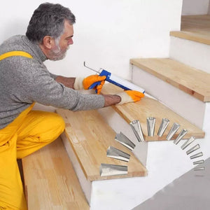 Reusable Caulking Nozzle Applicator Finishing Tool