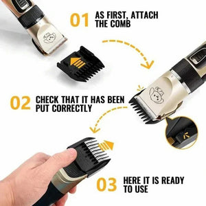 Ultra-Quiet Professional Dog Clipper