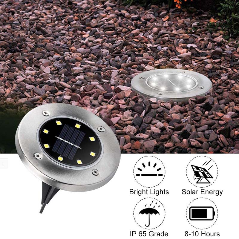 LED Solar Ground Light – Peachloft
