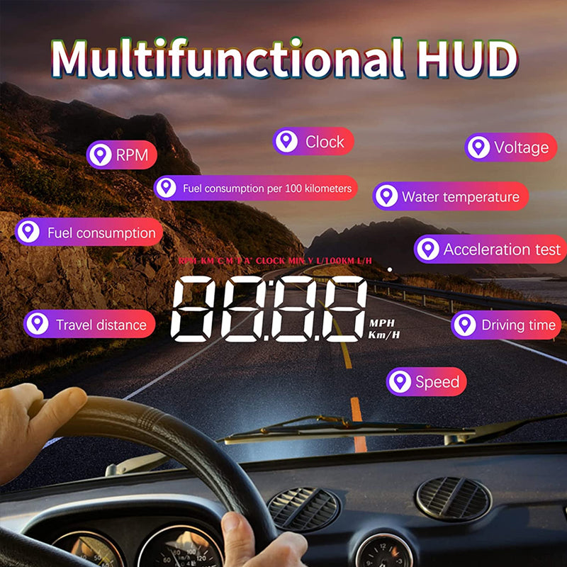 Car Portable Speed Monitor