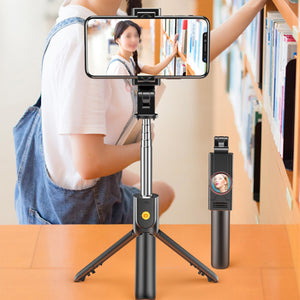 Multifunctional Wireless Bluetooth Selfie Stick