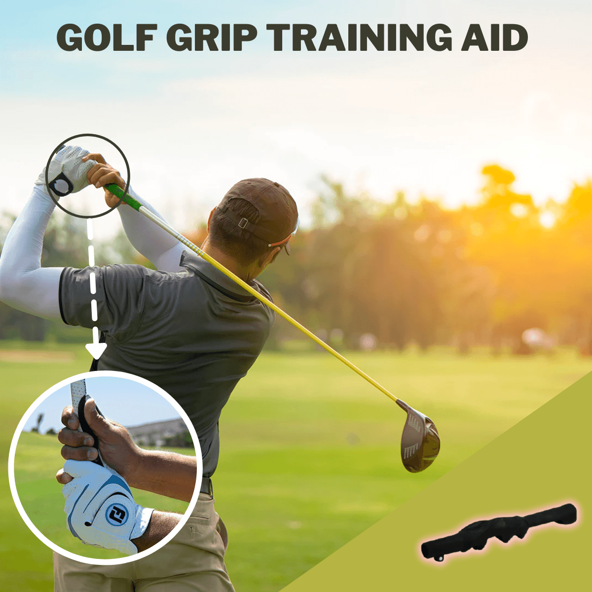 Golf Grip Training Aid