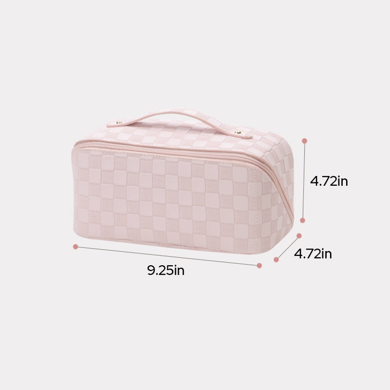 Vintage Pattern Handheld Makeup Bag