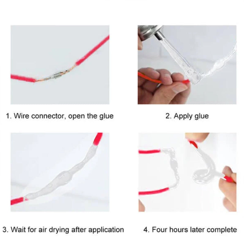 Liquid Insulating High Temperature Glue Color