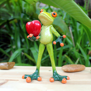 Festival Frog Resin Crafts Frog Pastoral Ornament
