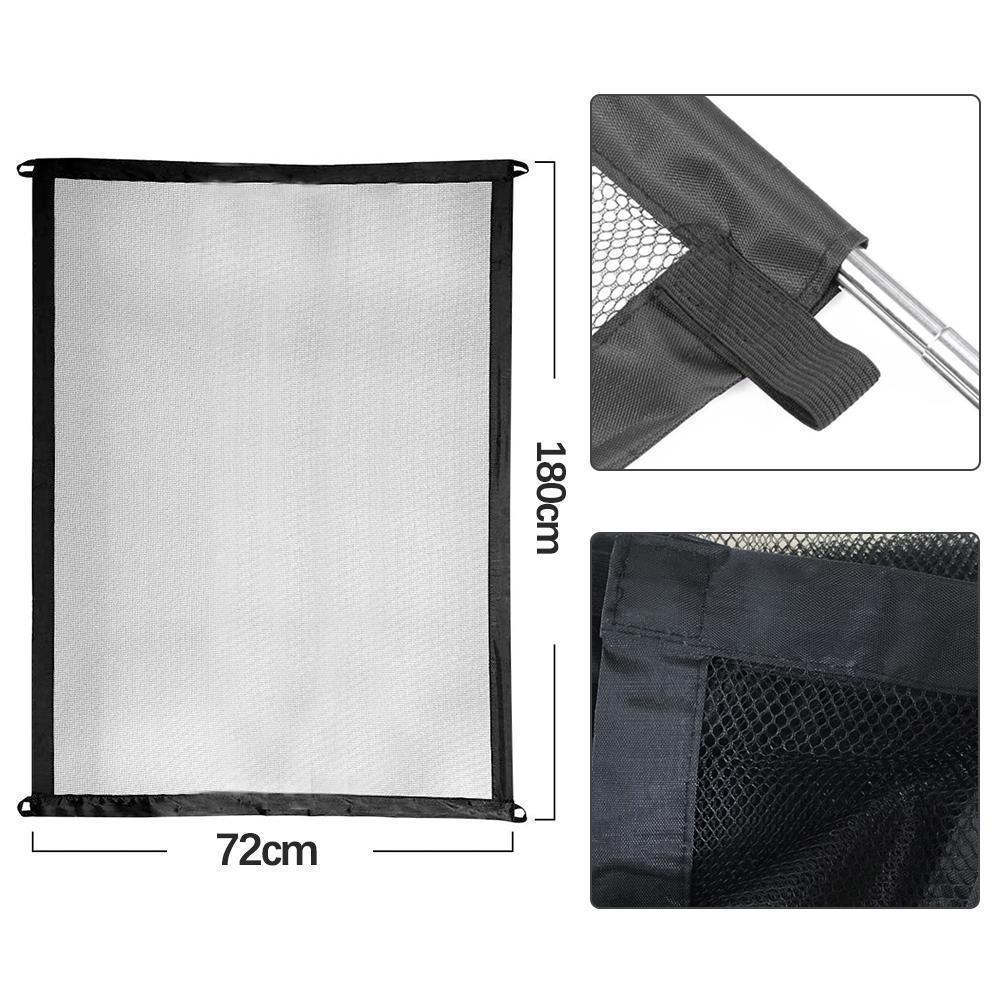 Portable Mesh Dog Gate For House