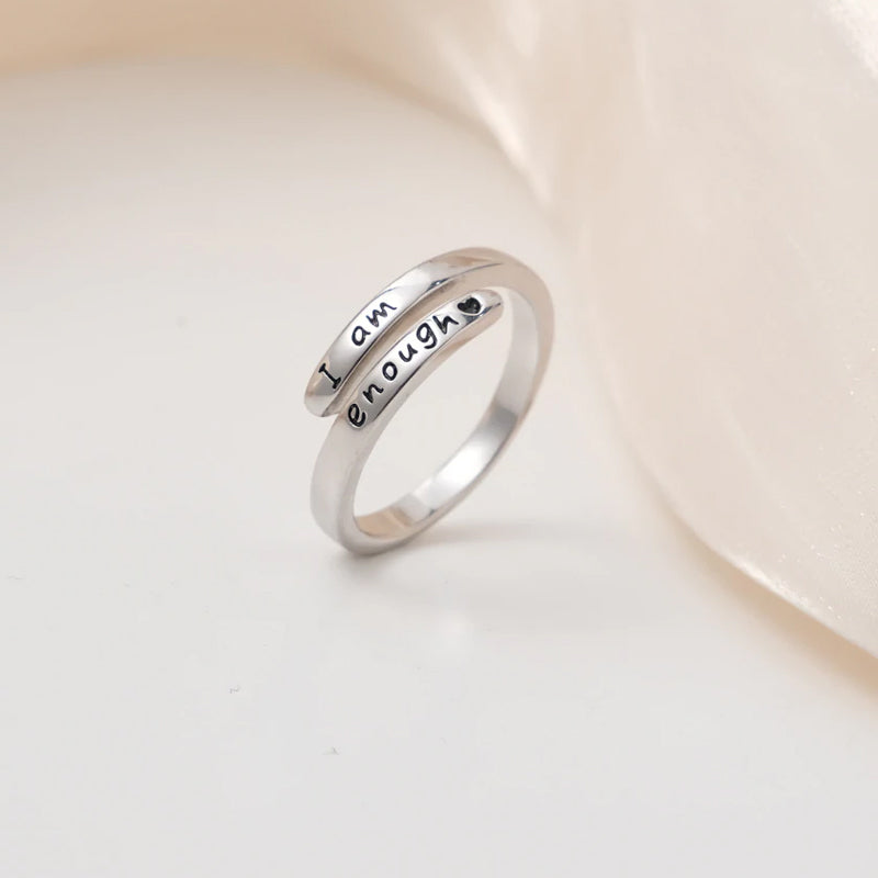 'I AM ENOUGH' Ring