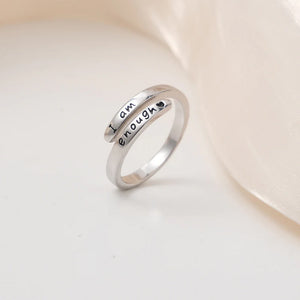 'I AM ENOUGH' Ring