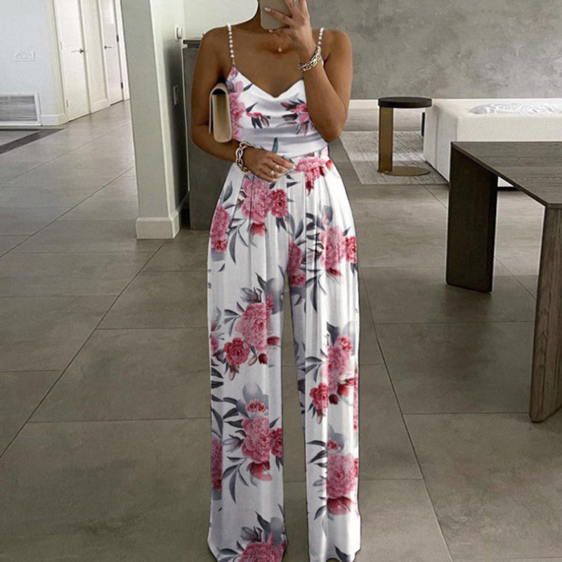 Soft Loose Strapped Jumpsuit