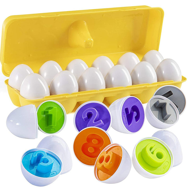 Color & Shapes Matching Egg Set