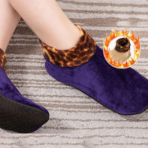 Non-Slip Thermal Fleece Floor Socks