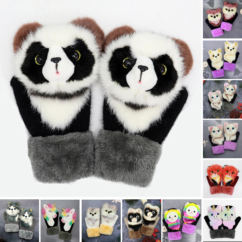 Cute Winter Animal Gloves