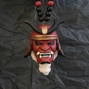Samurai Helmet Car Hanging Pendant