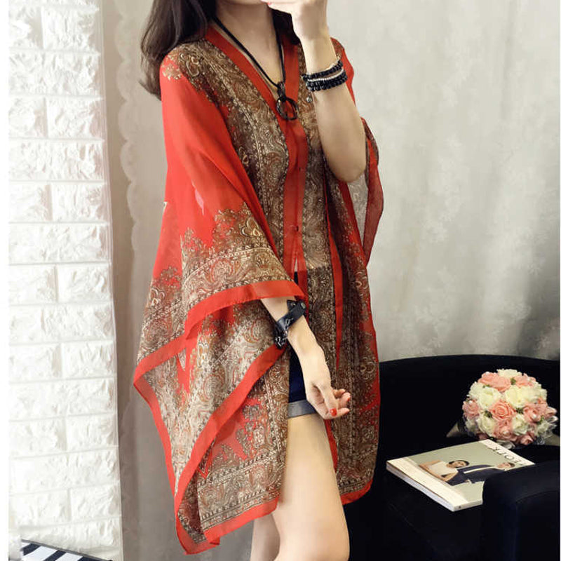 Summer Sunscreen Scarf
