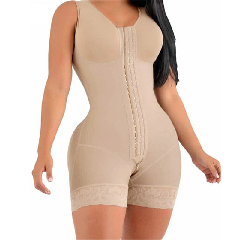 Open File One-Piece Shapewear