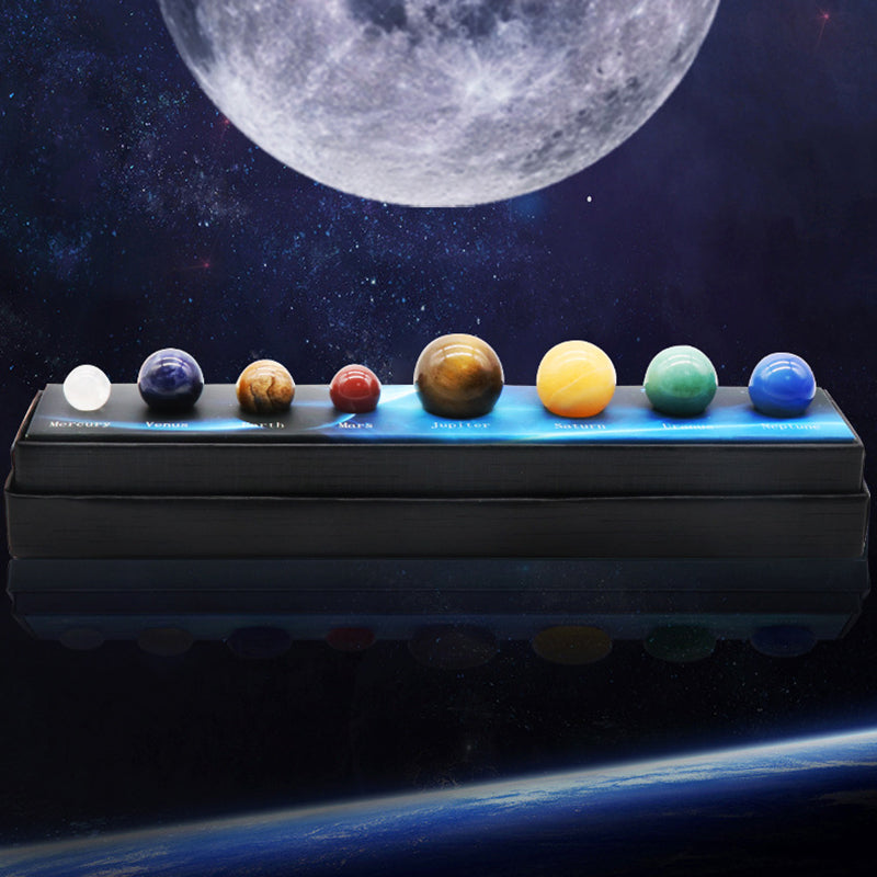 Solar System Gemstone Beads Set