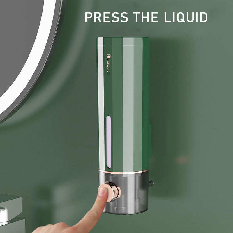 Non-Marking Wall-Mounted Pressed Liquid Dispenser