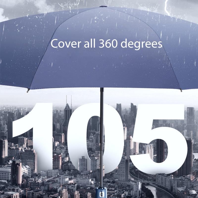 Windproof LED Sun & Rain Umbrella