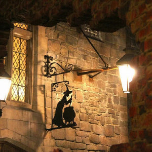 Witch Cauldron Silhouette Wall Decor