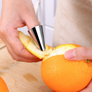Stainless Steel Thumb Knife