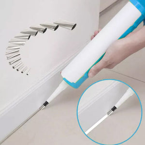 Reusable Caulking Nozzle Applicator Finishing Tool