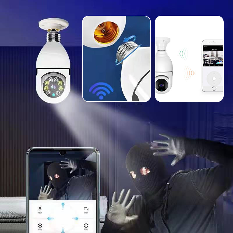 Home Light Bulb Camera ( TF card not included)