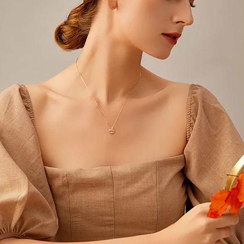 Shining Crown Necklace for Women