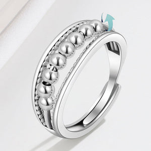 Ring With Polkadot Beads