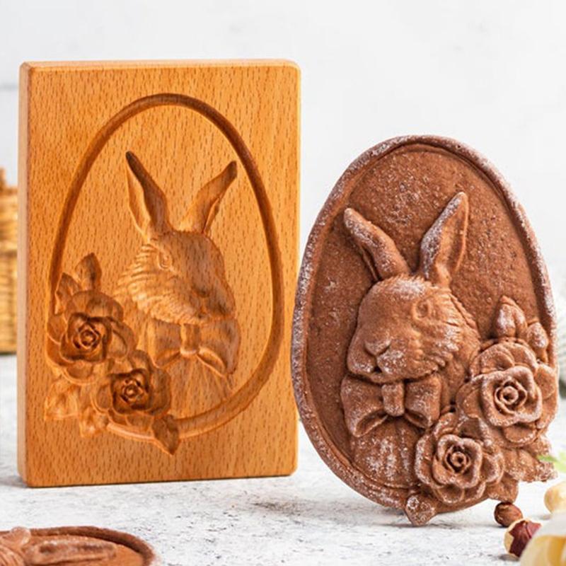 Wooden Cookie Molds