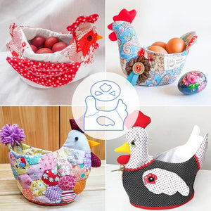 Cute Chicken Egg Baske