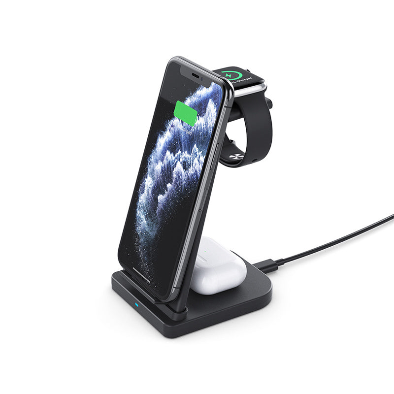 3 in 1 Wireless Charging Station Suitable for iPhone