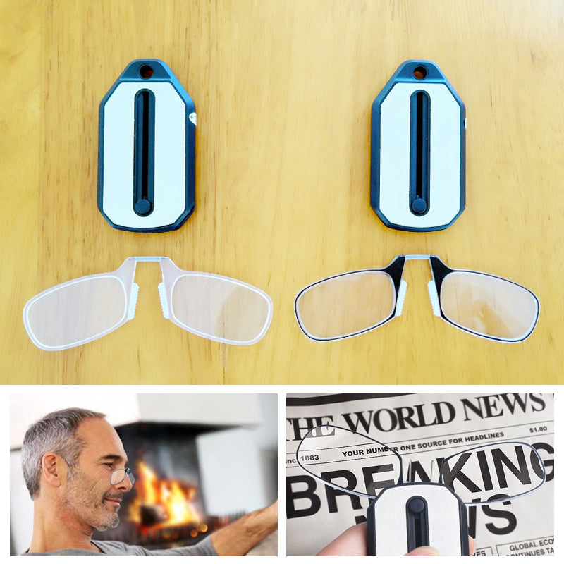 Legless Nose Clip Reading Glasses