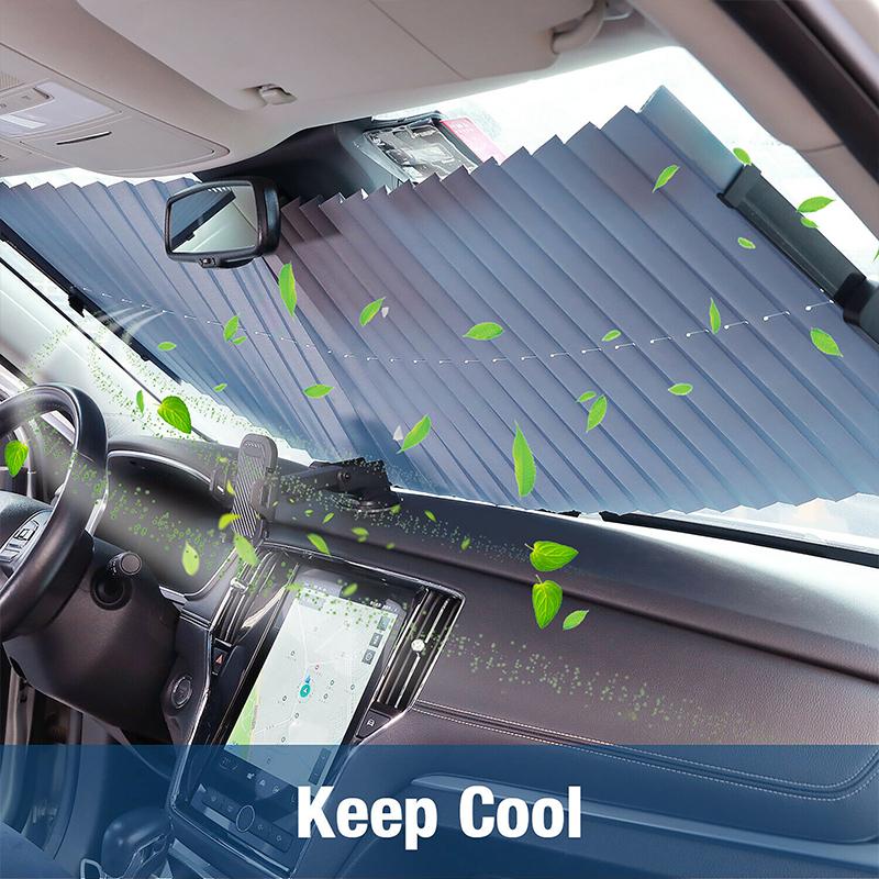 Car Retractable Curtain with UV Protection