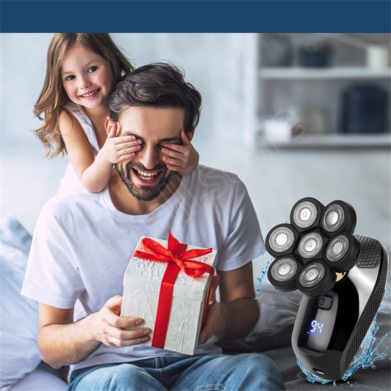 Upgraded 7D 5-In-1 Electric Hair Shaver