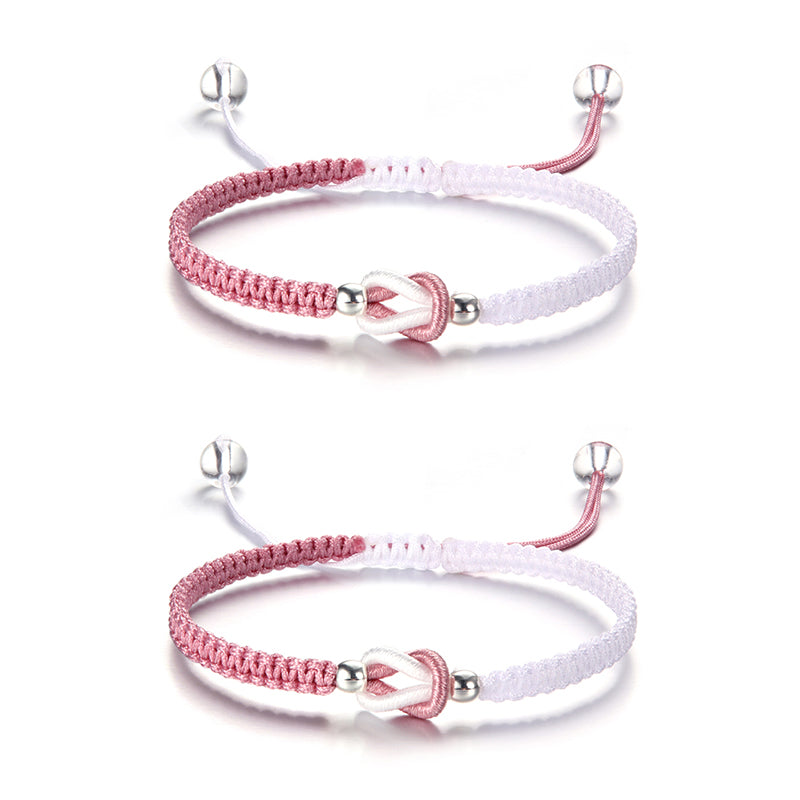 Linked Together Handmade Braided Bracelet