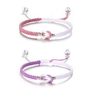 Linked Together Handmade Braided Bracelet