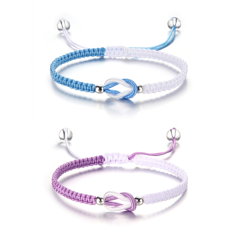 Linked Together Handmade Braided Bracelet