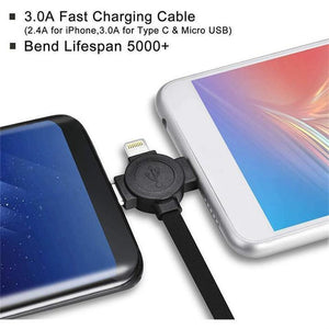 4-in-1 Data Cable Phone Stand