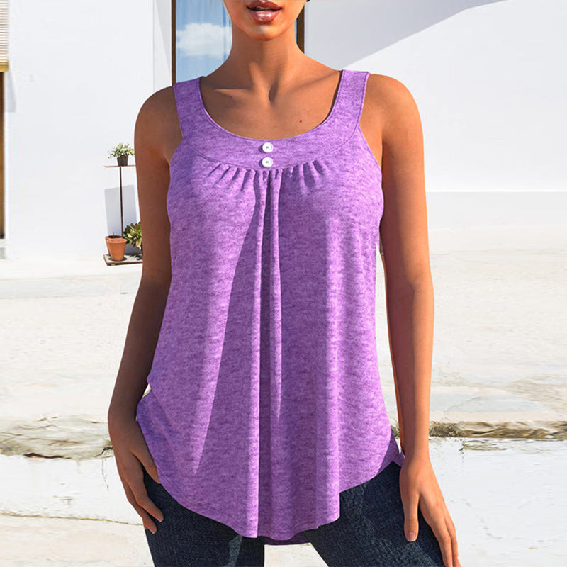 Casual Sleeveless Tank Top