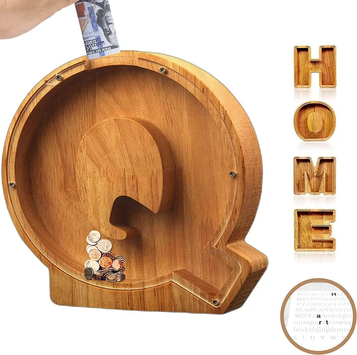 Letter Money Bank