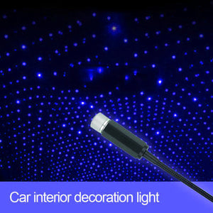 Car and Home Ceiling Romantic USB Night Light