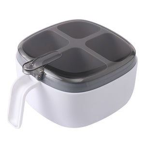 Four Seasoning Box With Lid