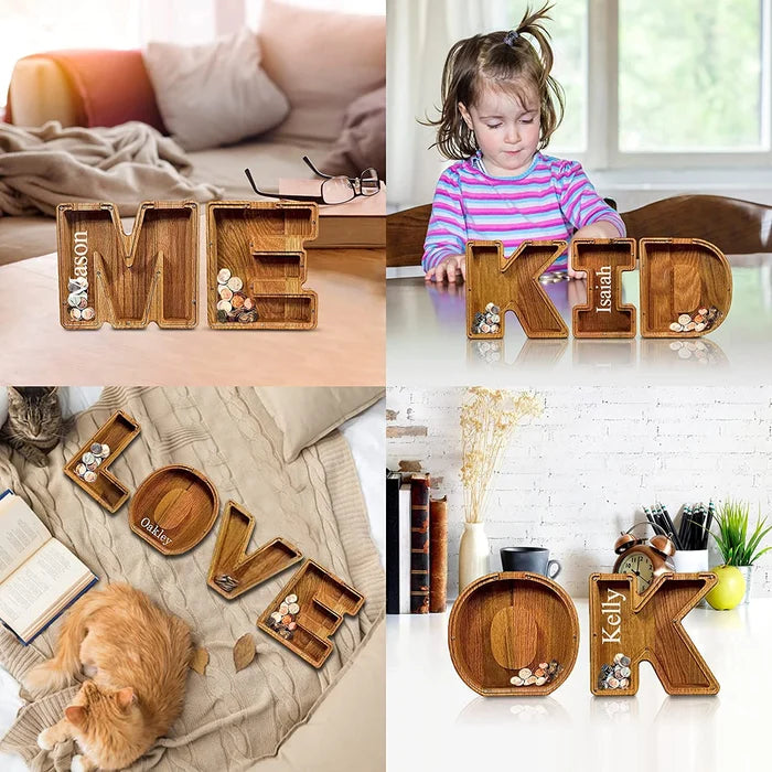 Letter Money Bank