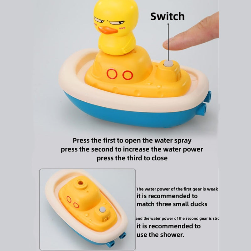 Electric Submarine Boat Shower Baby Bath Toys