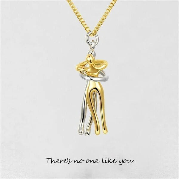 The Perfect Gift for Loved One-Hug Necklace