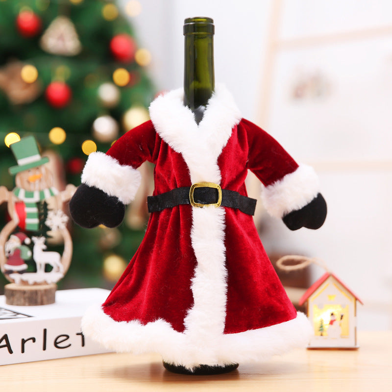 Christmas Wine Cover
