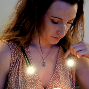 LED Reading Light In The Neck