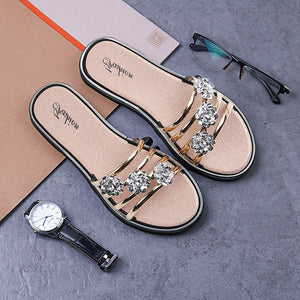 Floral Beach Sandals