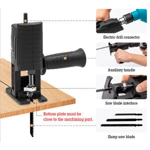 Portable Reciprocating Saw Adapter