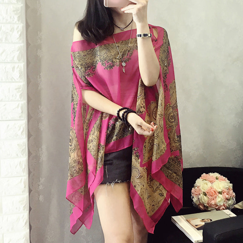 Summer Sunscreen Scarf